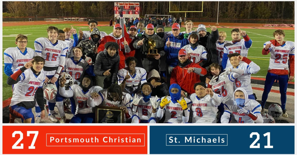 Football Varsity Portsmouth Christian School